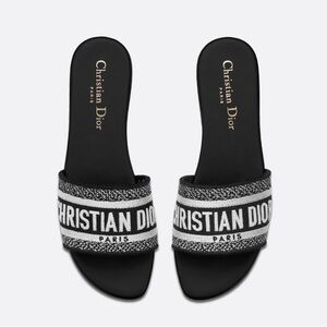 Christian Dior Sandals Navy Blue